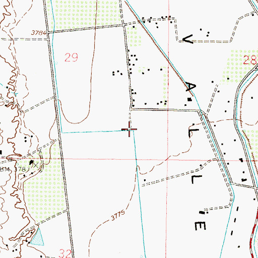 Topographic Map of Q-98 Water Well, NM