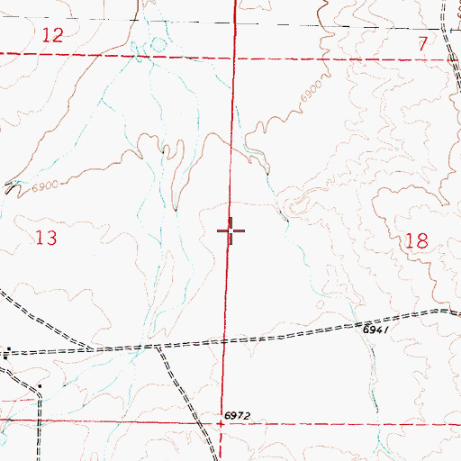 Topographic Map of 223-18 Water Well, NM