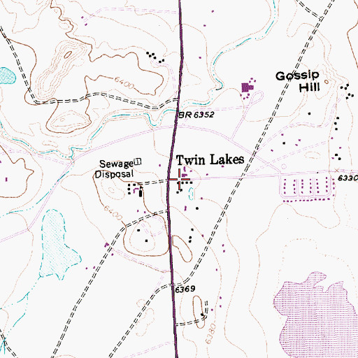 Topographic Map of 14T-501 Water Well, NM