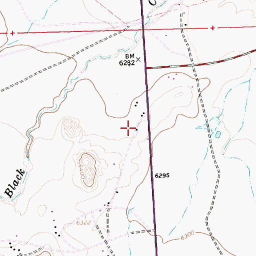 Topographic Map of 14T-323 Water Well, NM