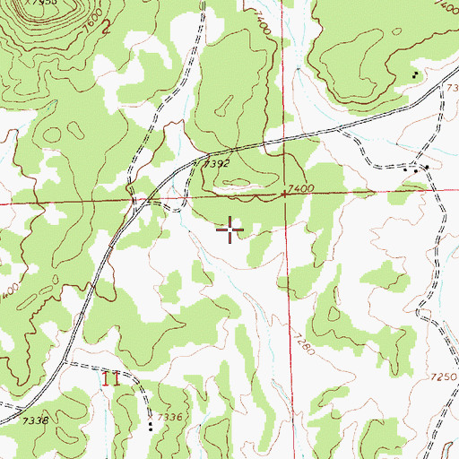 Topographic Map of 16T-592 Water Well, NM