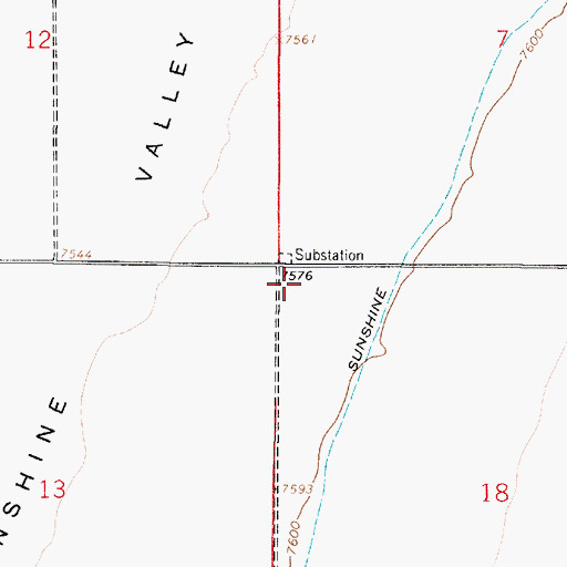 Topographic Map of 10054 WAter Well, NM