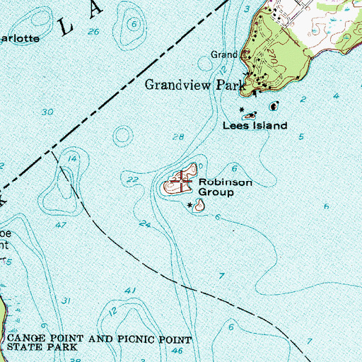 Topographic Map of Robinson Group, NY