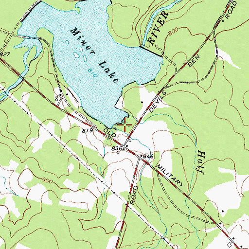 Topographic Map of Stillwater Brook, NY