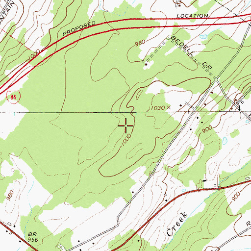 Topographic Map of Town of Greenville, NY