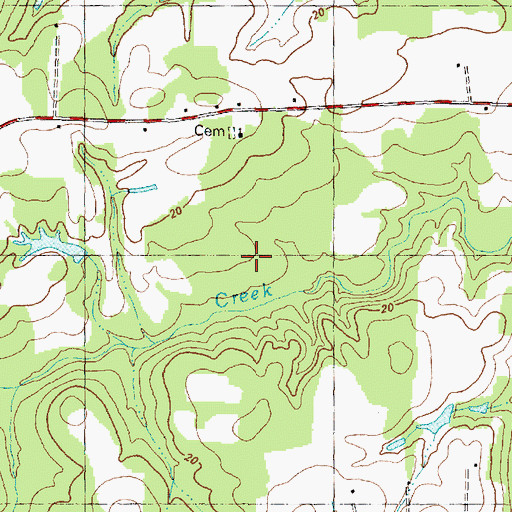 Topographic Map of Edson Millpond (historical), NC