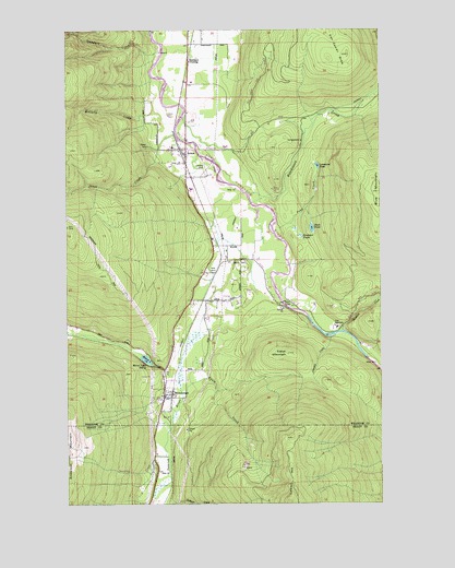 Acme, WA USGS Topographic Map