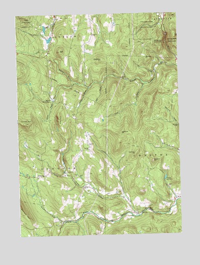 Andover, VT USGS Topographic Map