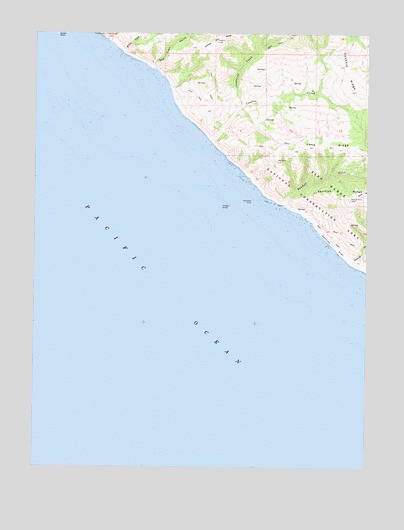 Cooskie Creek, CA USGS Topographic Map