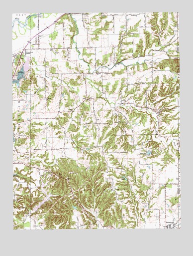 Cope, IN USGS Topographic Map