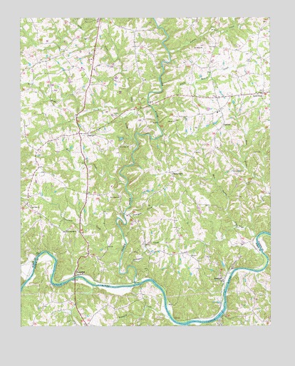 Copeland, NC USGS Topographic Map