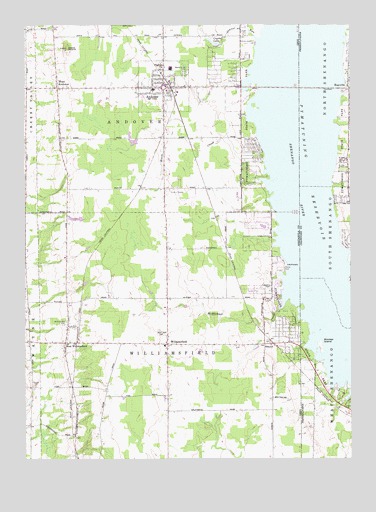 Andover, OH USGS Topographic Map