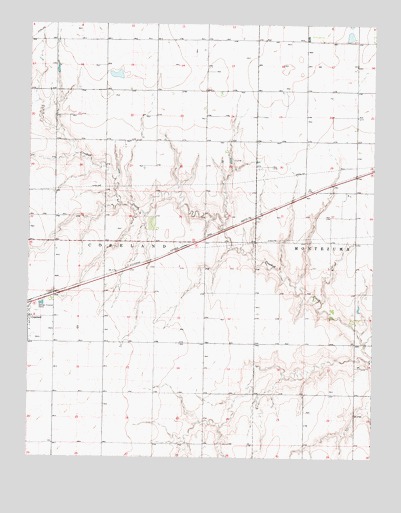 Copeland SE, KS USGS Topographic Map