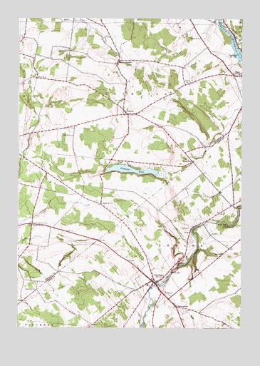 Copenhagen, NY USGS Topographic Map