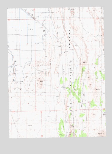 Copic, CA USGS Topographic Map