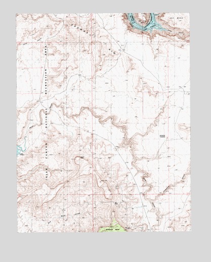 Copper Point, UT USGS Topographic Map