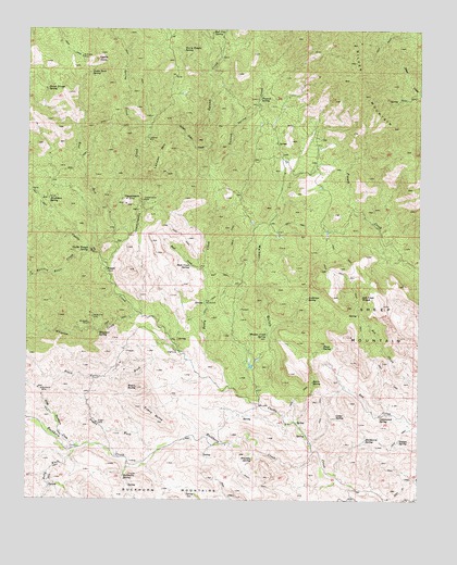 Copperopolis, AZ USGS Topographic Map