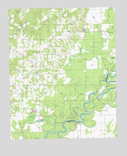 Cord, AR USGS Topographic Map
