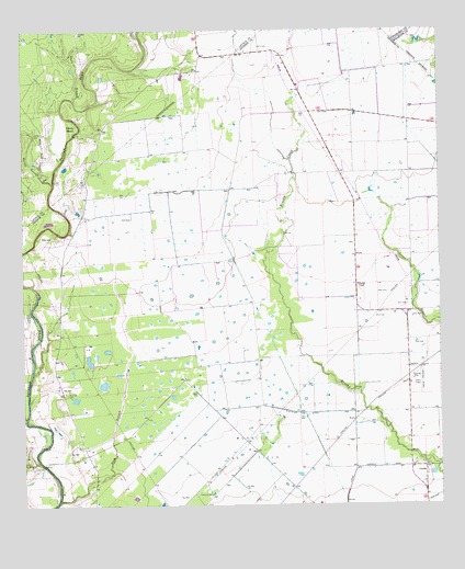 Cordele, TX USGS Topographic Map