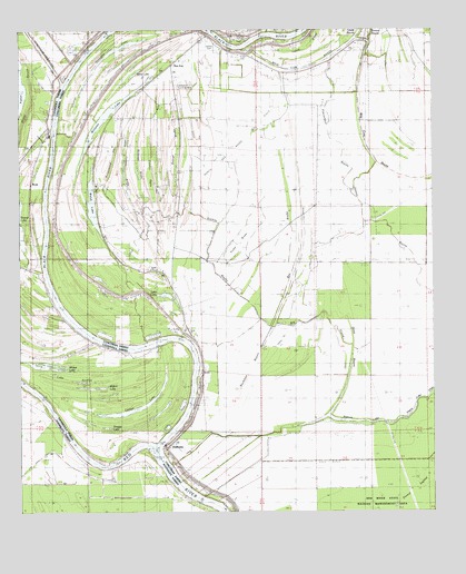 Acme, LA USGS Topographic Map