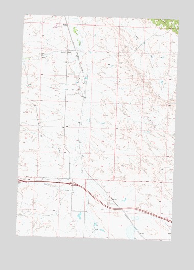 Corinth, MT USGS Topographic Map