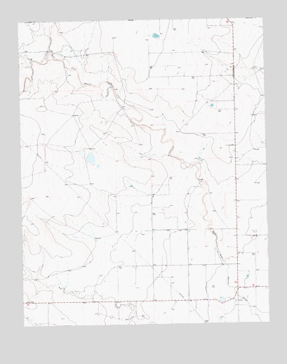 Corlena NW, TX USGS Topographic Map