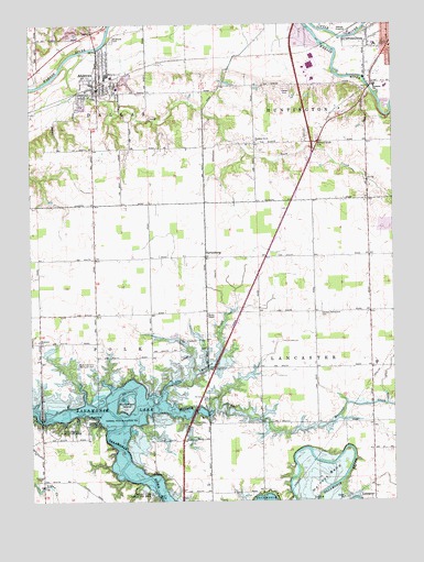 Andrews, IN USGS Topographic Map