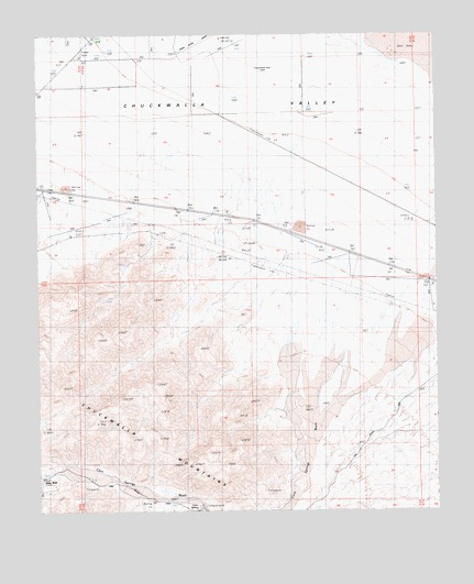 Corn Spring, CA USGS Topographic Map
