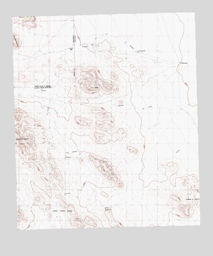Corner Well, NM USGS Topographic Map