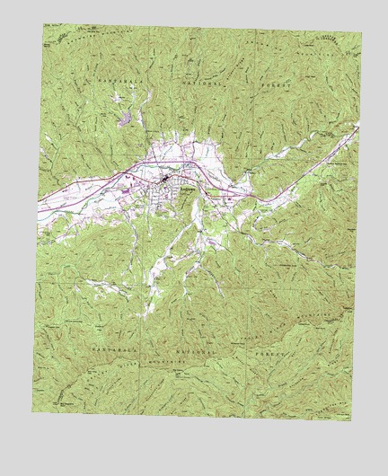 Andrews, NC USGS Topographic Map