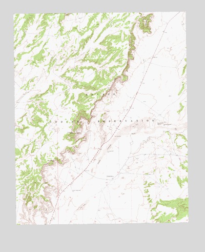 Cornfields, AZ USGS Topographic Map
