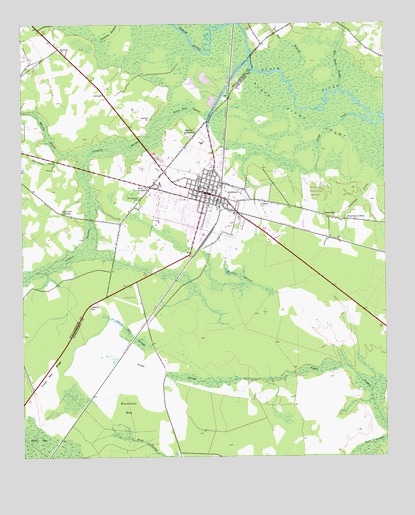 Andrews, SC USGS Topographic Map