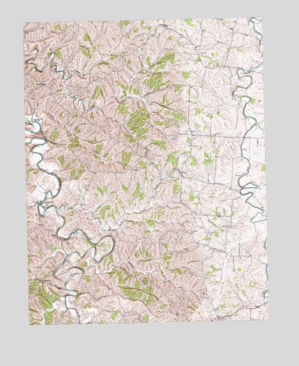 Cornishville, KY USGS Topographic Map