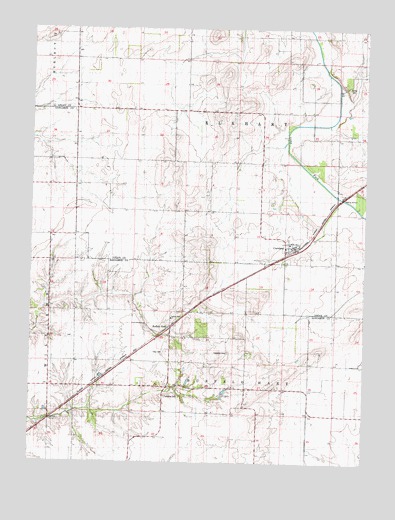 Cornland, IL USGS Topographic Map