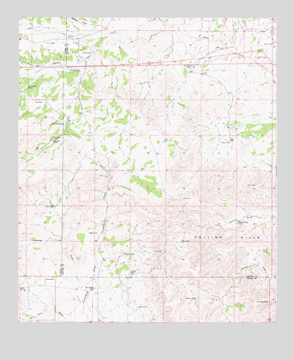 Cornucopia Canyon, NM USGS Topographic Map