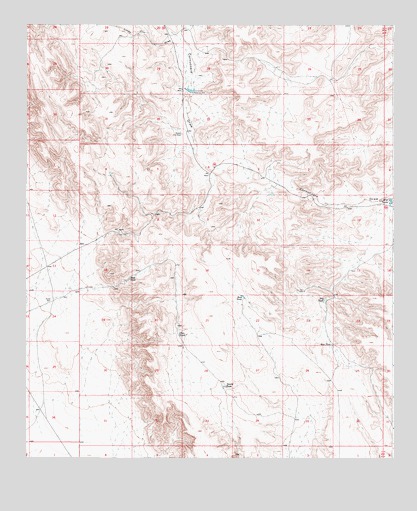 Cornucopia Ranch SE, NM USGS Topographic Map