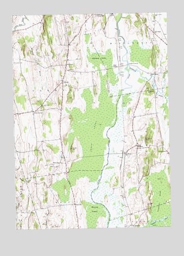 Cornwall, VT USGS Topographic Map