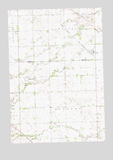Corona, SD USGS Topographic Map