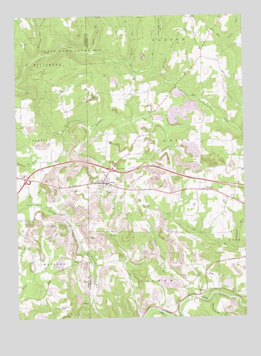 Corsica, PA USGS Topographic Map