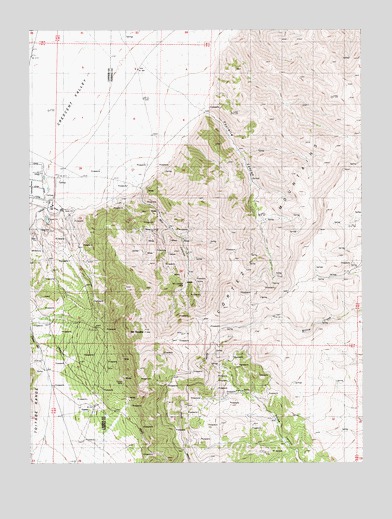 Cortez, NV USGS Topographic Map