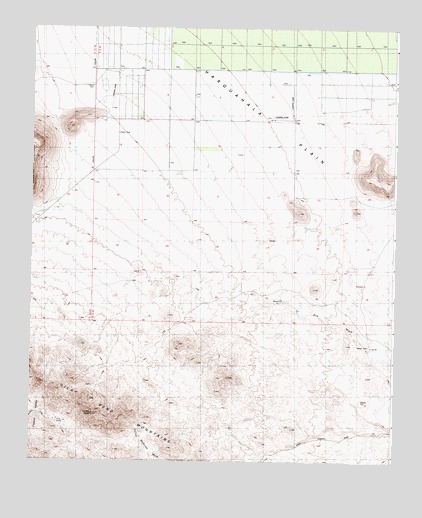 Cortez Peak, AZ USGS Topographic Map