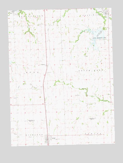 Cortland, NE USGS Topographic Map