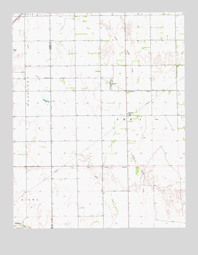 Corwin, KS USGS Topographic Map
