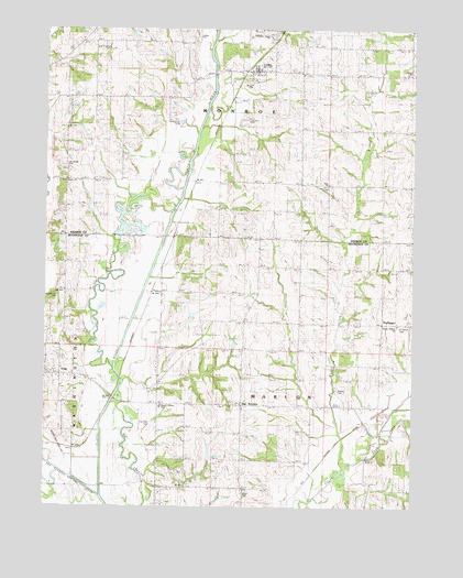 Cosby, MO USGS Topographic Map