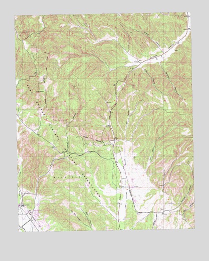 Cosio Knob, CA USGS Topographic Map