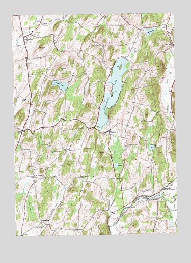Cossayuna, NY USGS Topographic Map