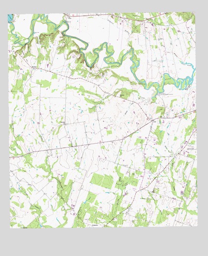 Cost, TX USGS Topographic Map