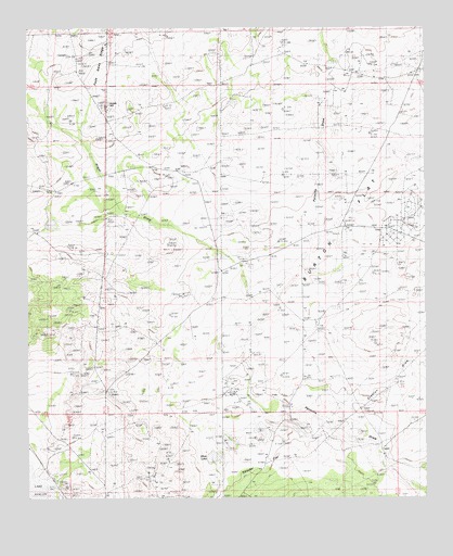 Angel Draw, NM USGS Topographic Map