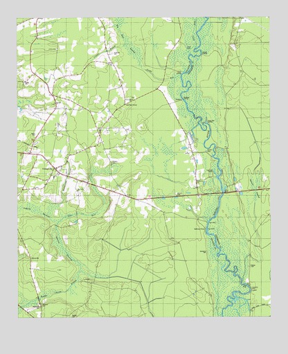 Cottageville, SC USGS Topographic Map