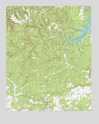 Cotter SW, AR USGS Topographic Map